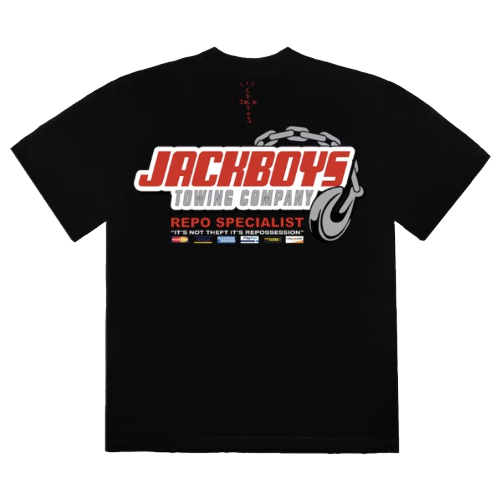 Travis Scott JACKBOYS Repo T-shirt Travis Scott JACKBOYS Repo T-shirt