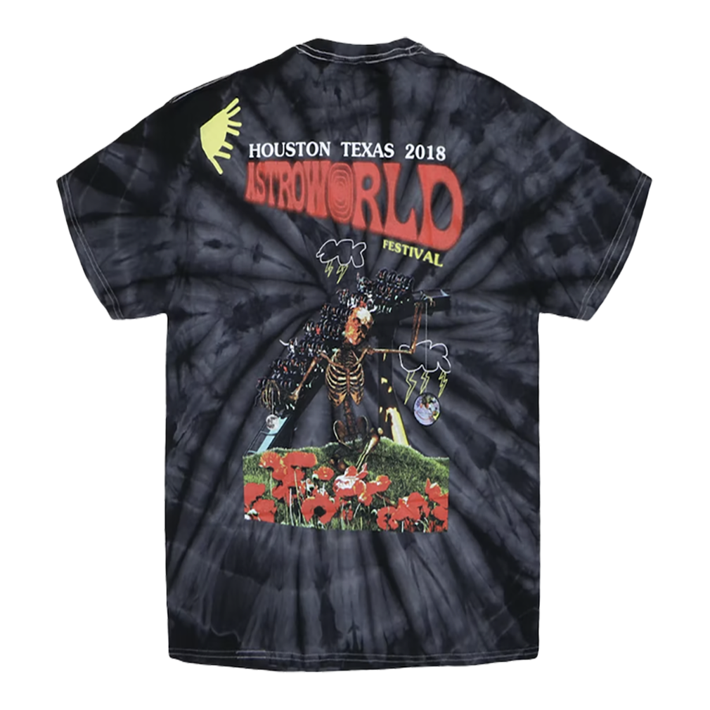 Travis Scott Astroworld Festival Tee Tie Dye