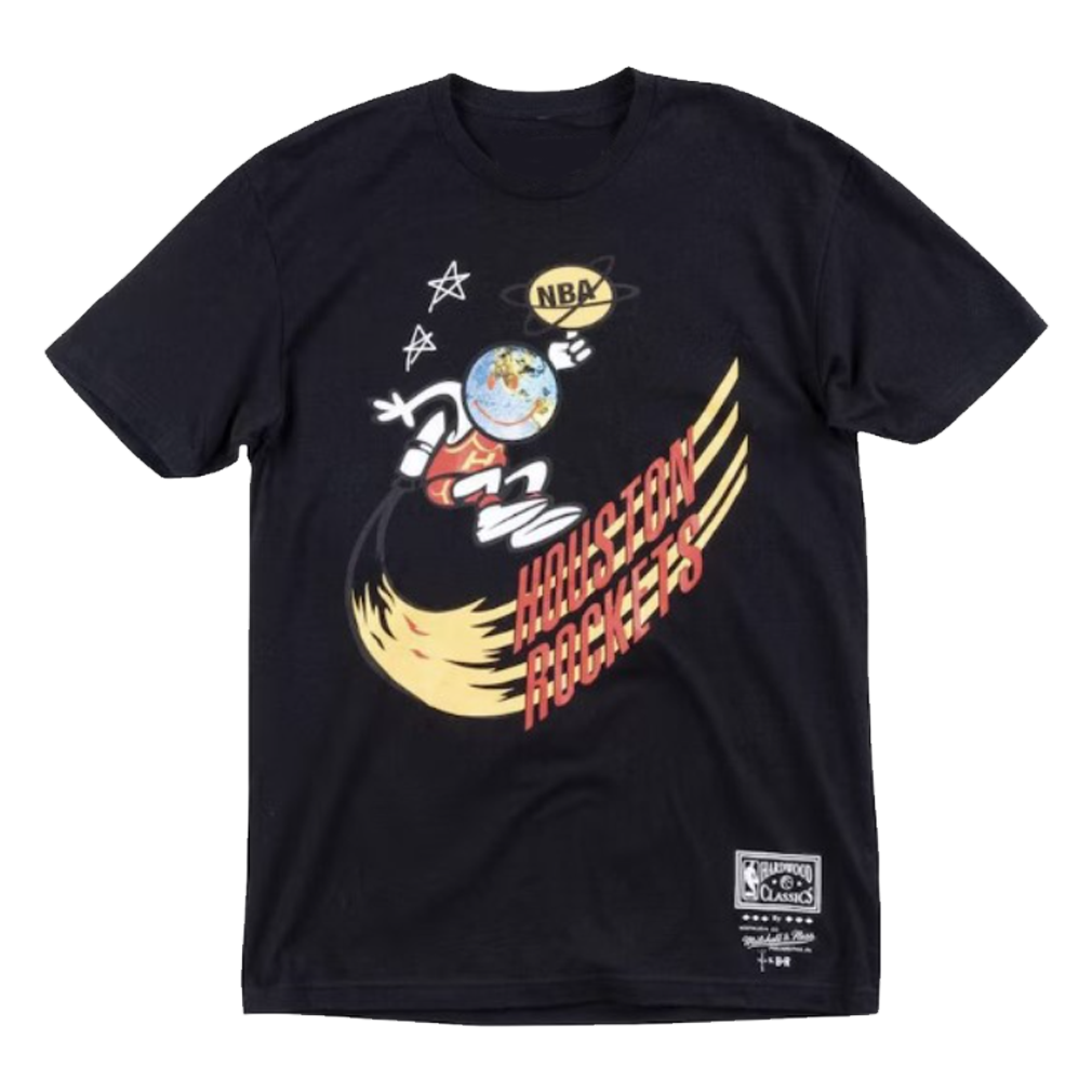 Travis Scott x BR x Mitchell & Ness Rockets Tee