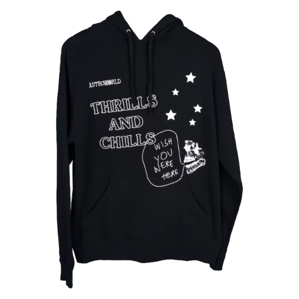 Travis Scott Astroworld Lollapalooza Thrills And Chills Hoodie