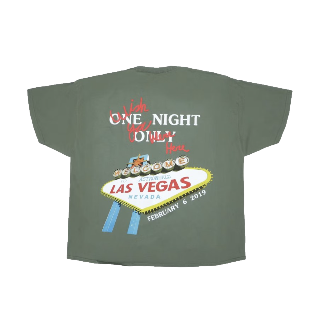 Travis Scott Astroworld Las Vegas Exclusive T-shirt