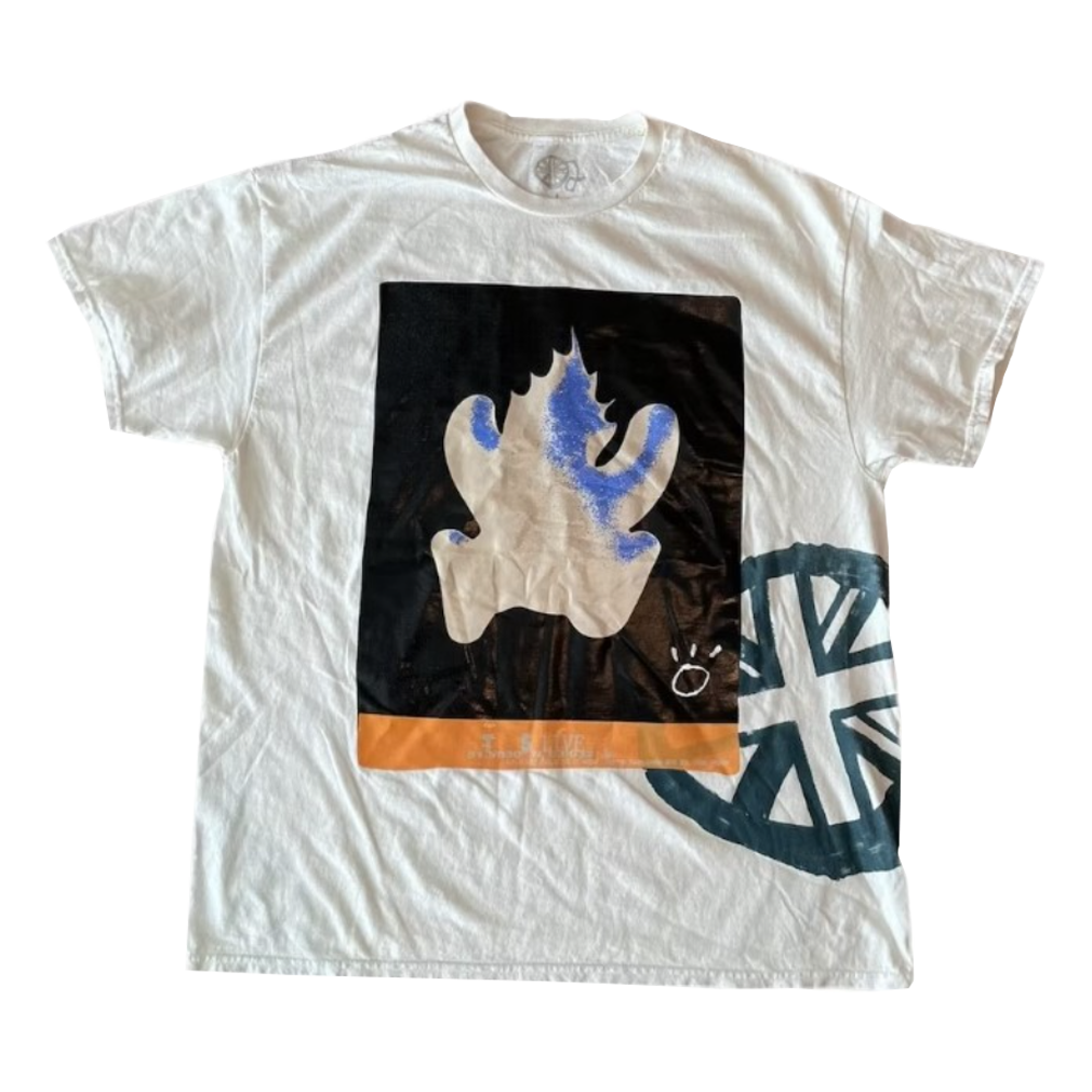 Travis Scott O2 Live Union Jack T-shirt