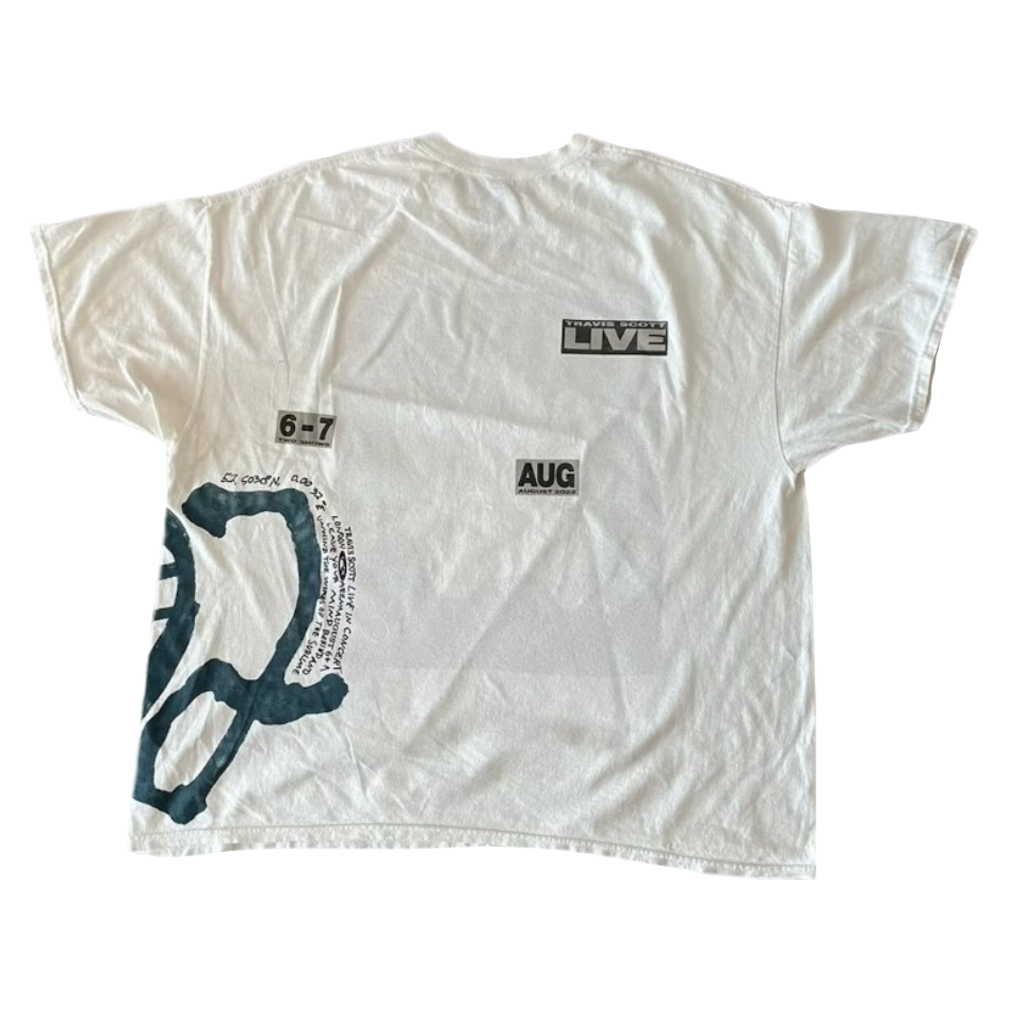 Travis Scott O2 Live Union Jack T-shirt