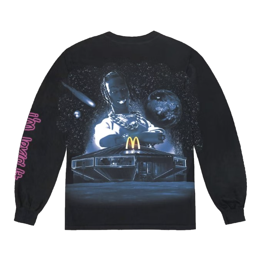 Travis Scott x McDonald’s Action Figure Space L/S T-shirt