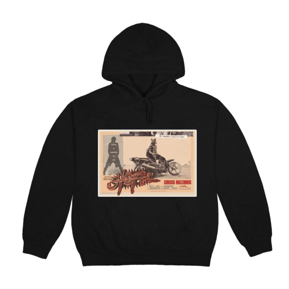 TOUR BLACK HOODIE