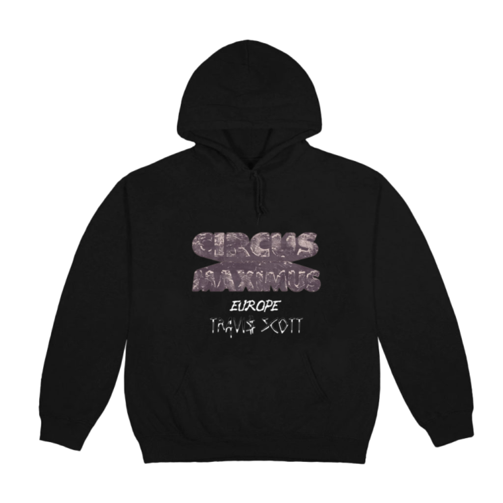 TOUR EUROPE BLACK HOODIE