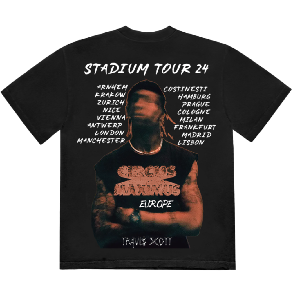 TOUR EUROPE BLACK TEE