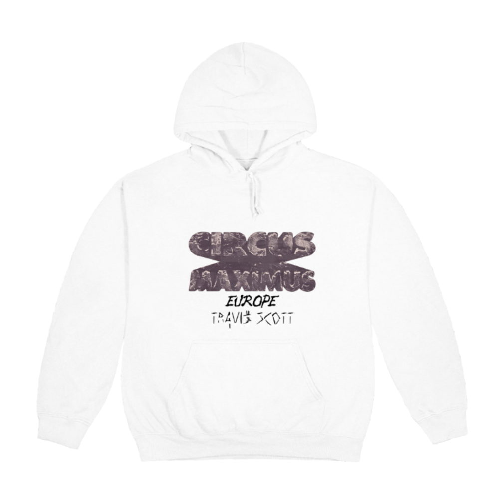 TOUR EUROPE WHITE HOODIE