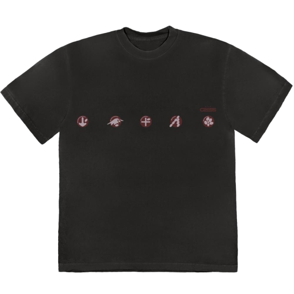TRAVIS SCOTT CACTUS JACK ENDURANCE TEE BLACK