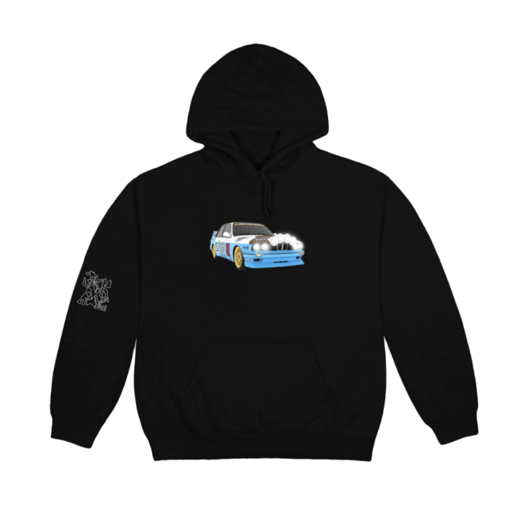 TRAVIS SCOTT JACKBOYS VEHICLE HOODIE BLACK