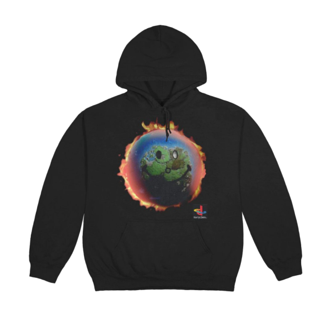 TRAVIS SCOTT THE SCOTTS WORLD HOODIE BLACK