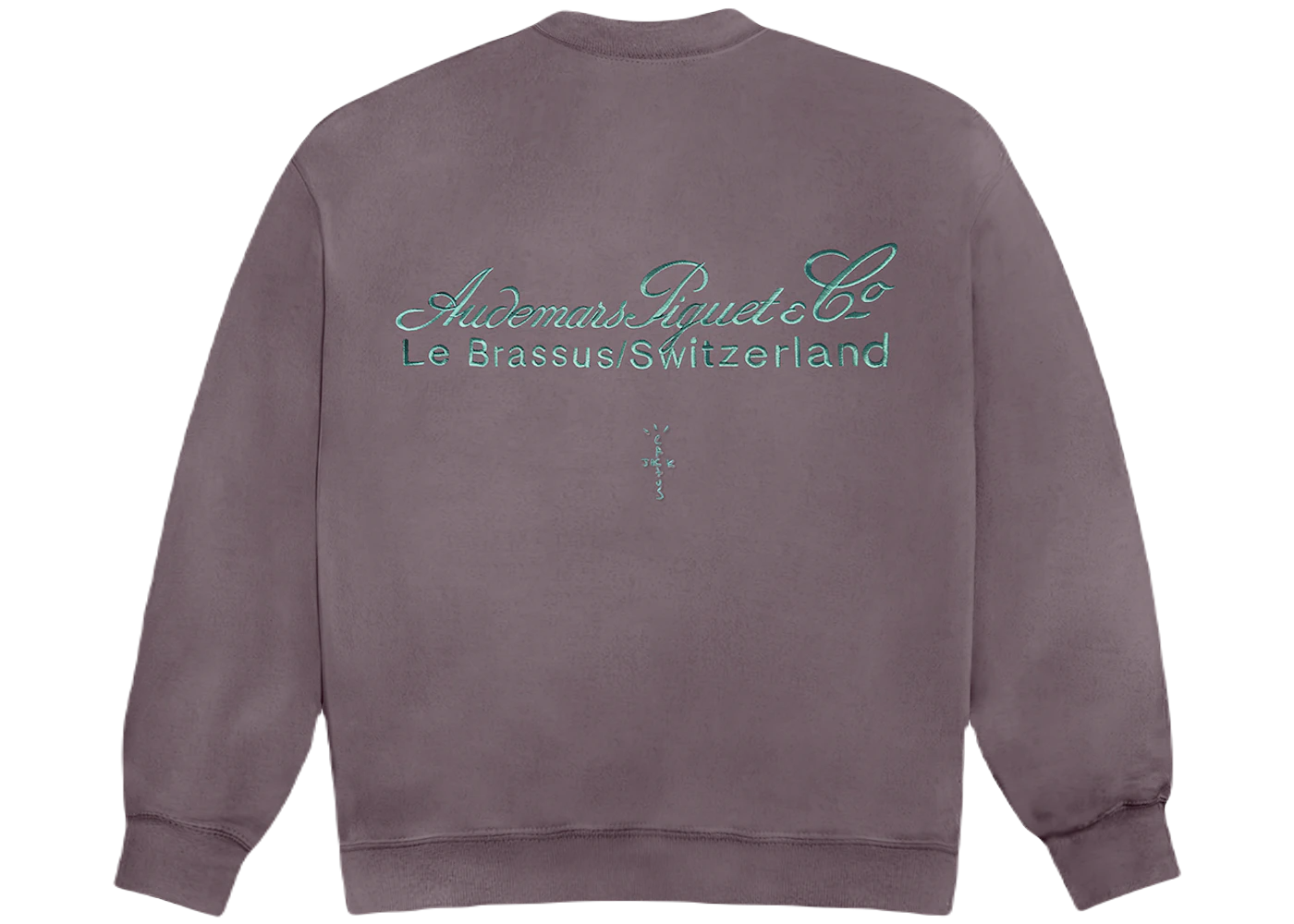 Travis Scott CJ x Audemars Piguet Logo II Crewneck Purple