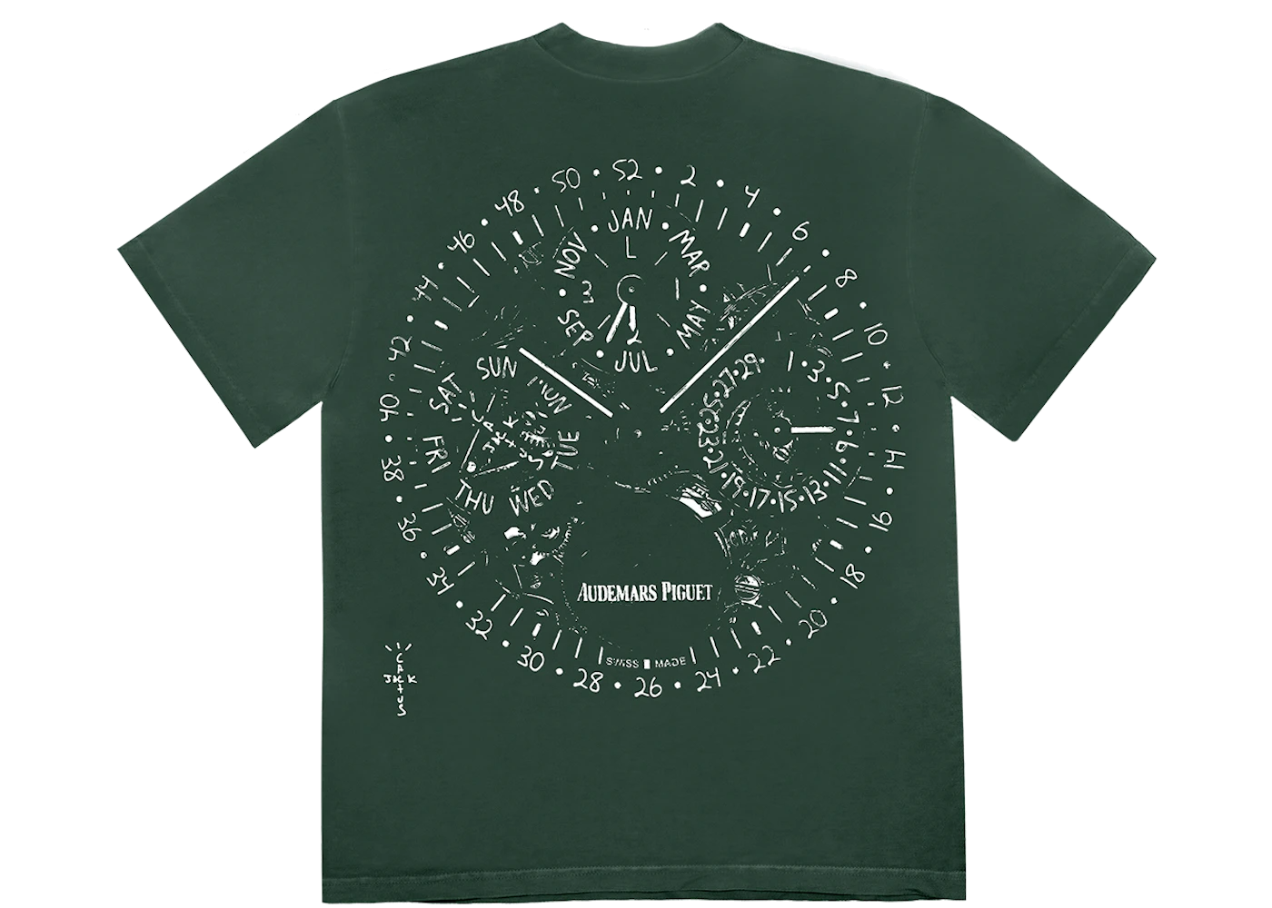 Travis Scott CJ x Audemars Piguet Watch Face Tee