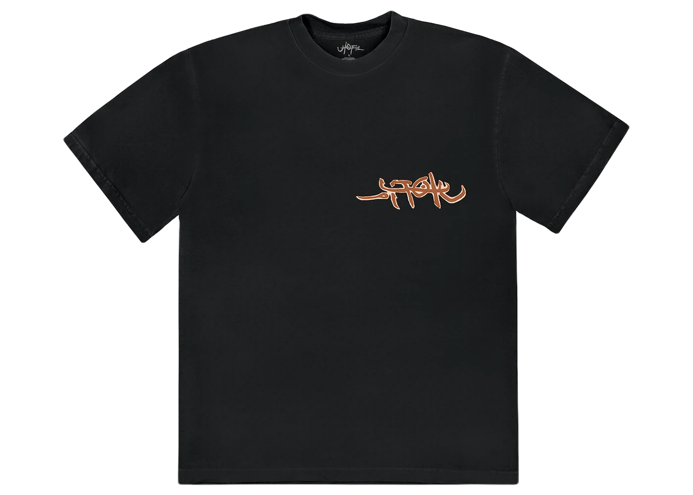 Travis Scott Manuscript Tee Black