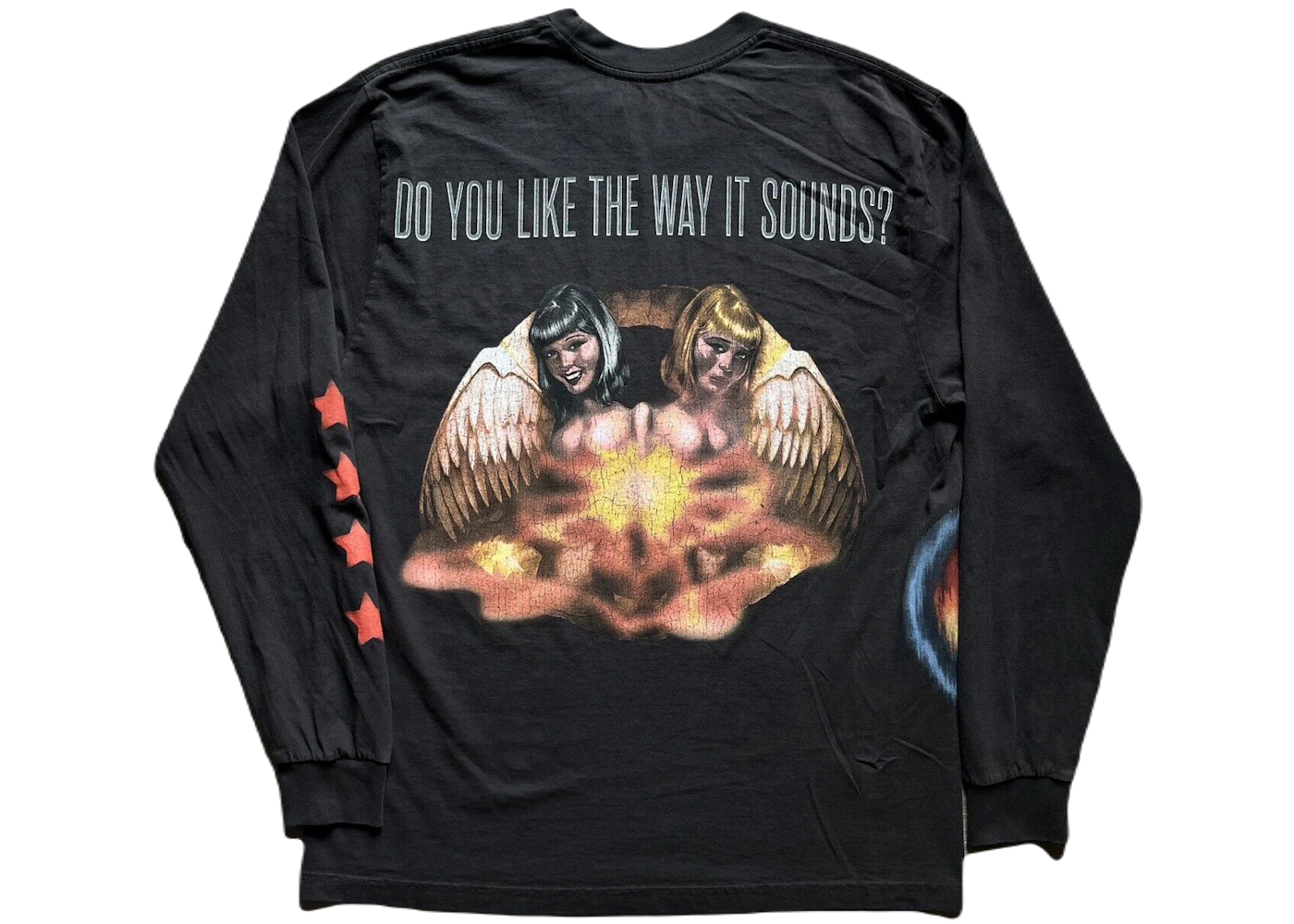 Travis Scott Utopia Circus Maximus 2023 Tour L S Tee Black