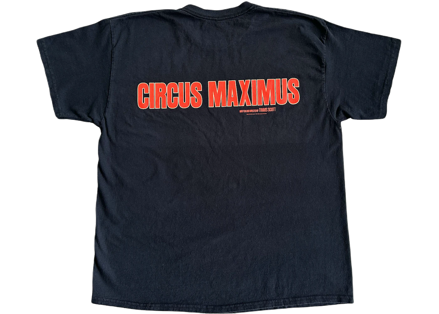 Travis Scott Utopia Circus Maximus Tee Black