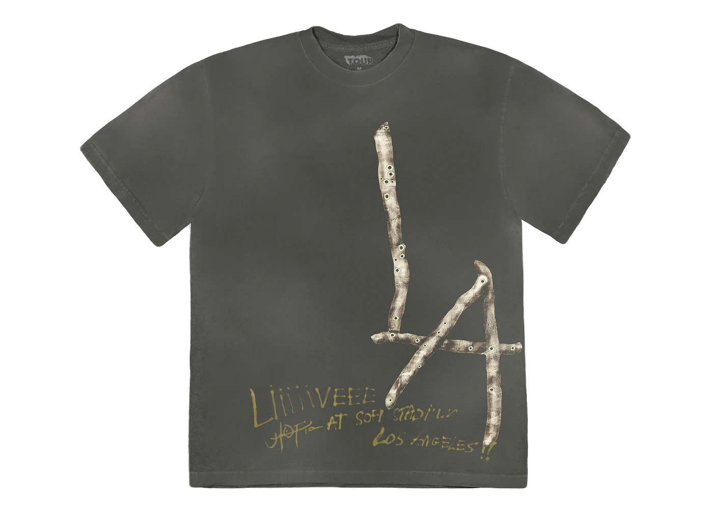 Travis Scott Utopia Is In Los Angeles T shirt Black