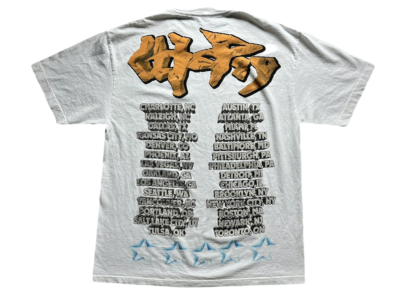 Travis Scott Utopia Tour White Skitzo Circus Maximus Tee White