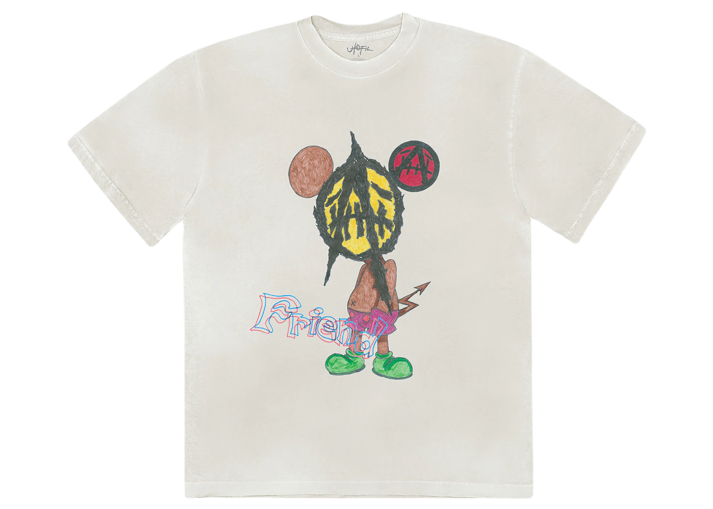 Travis Scott Utopia x St Michael 2A Tee White