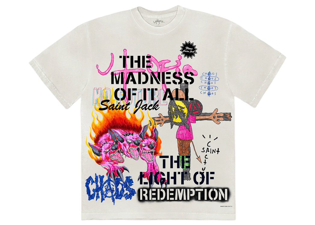 Travis Scott Utopia x St Michael 3A Tee