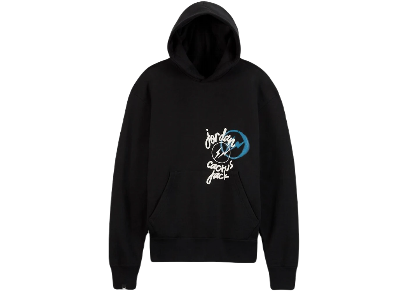 Travis Scott x Jordan x Fragment Hoodie Black