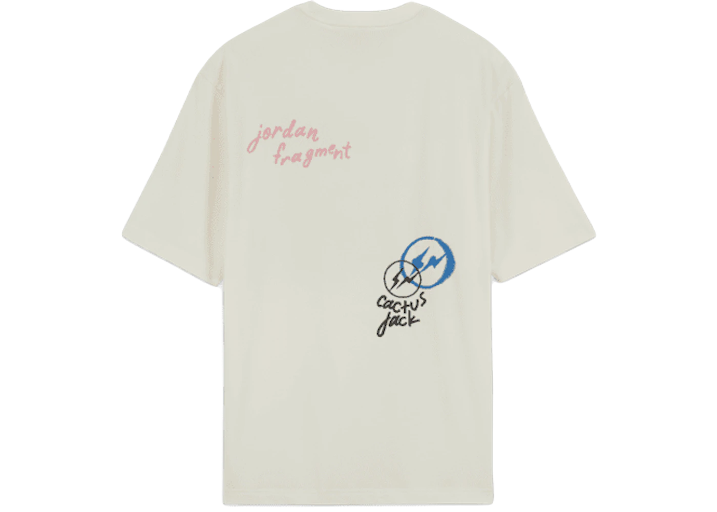 Travis Scott x Jordan x Fragment T shirt White