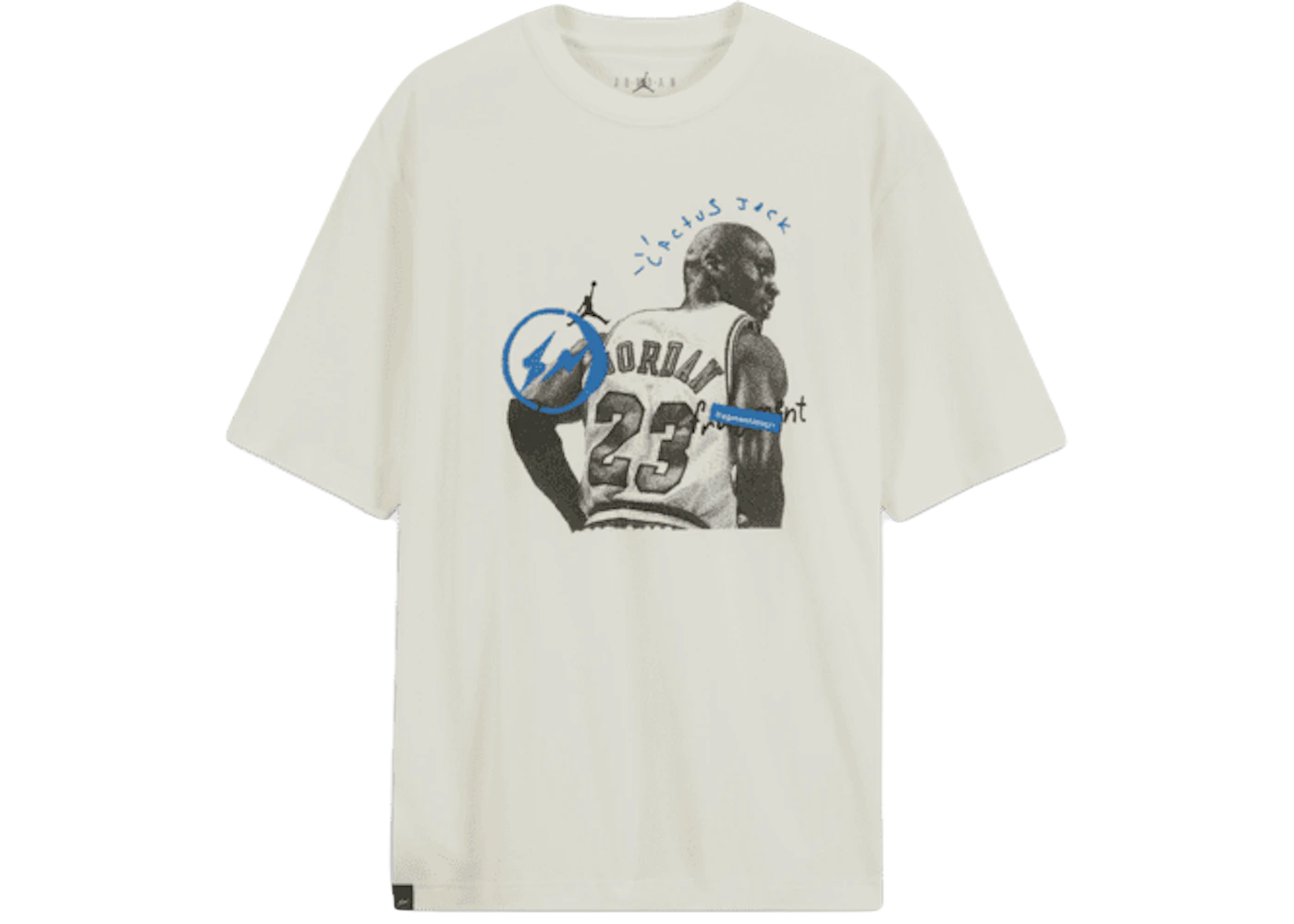 Travis Scott x Jordan x Fragment T shirt White