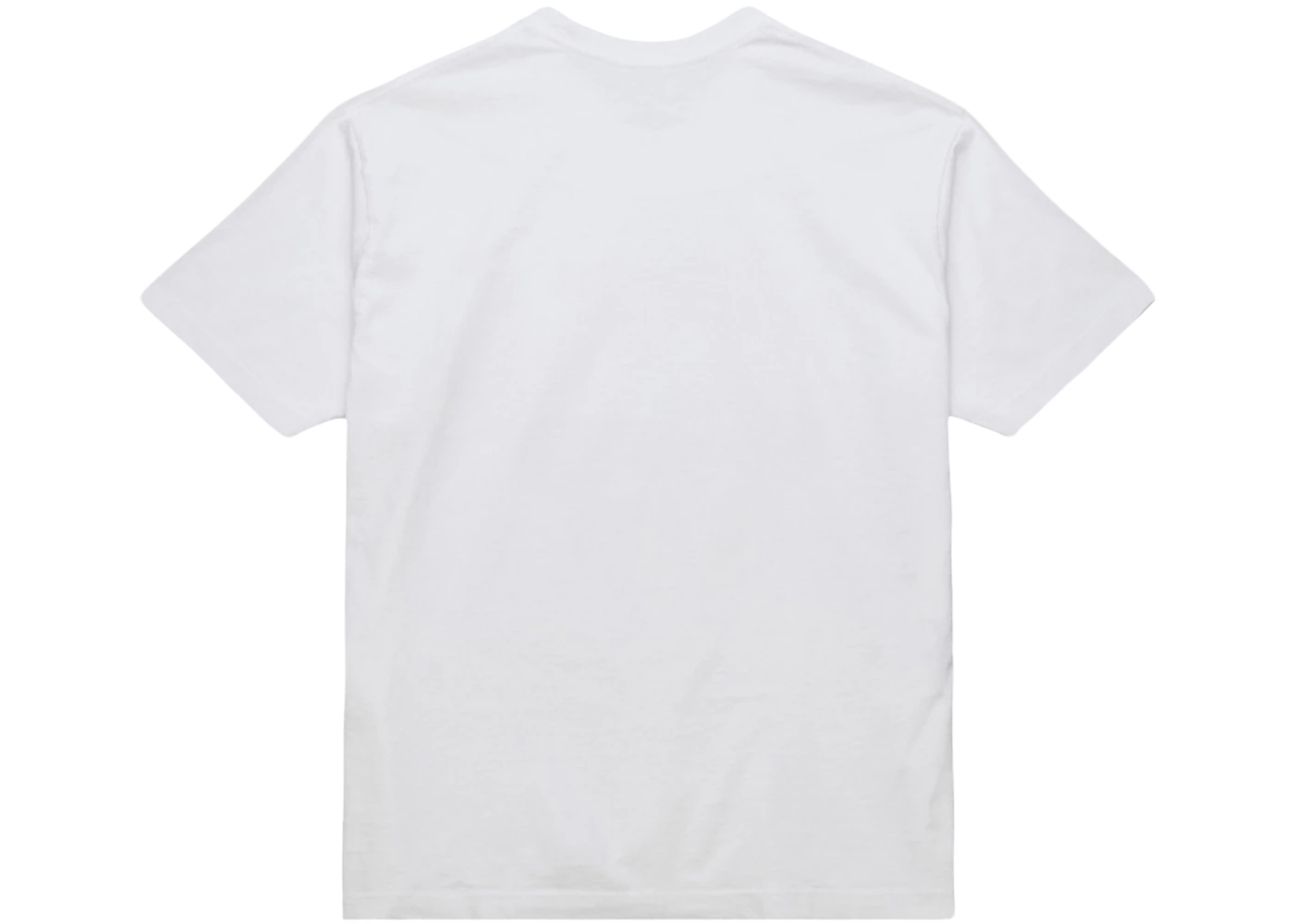 Travis Scott x Mitchell Ness Clemson Tigers Hand Drawn T Shirt White