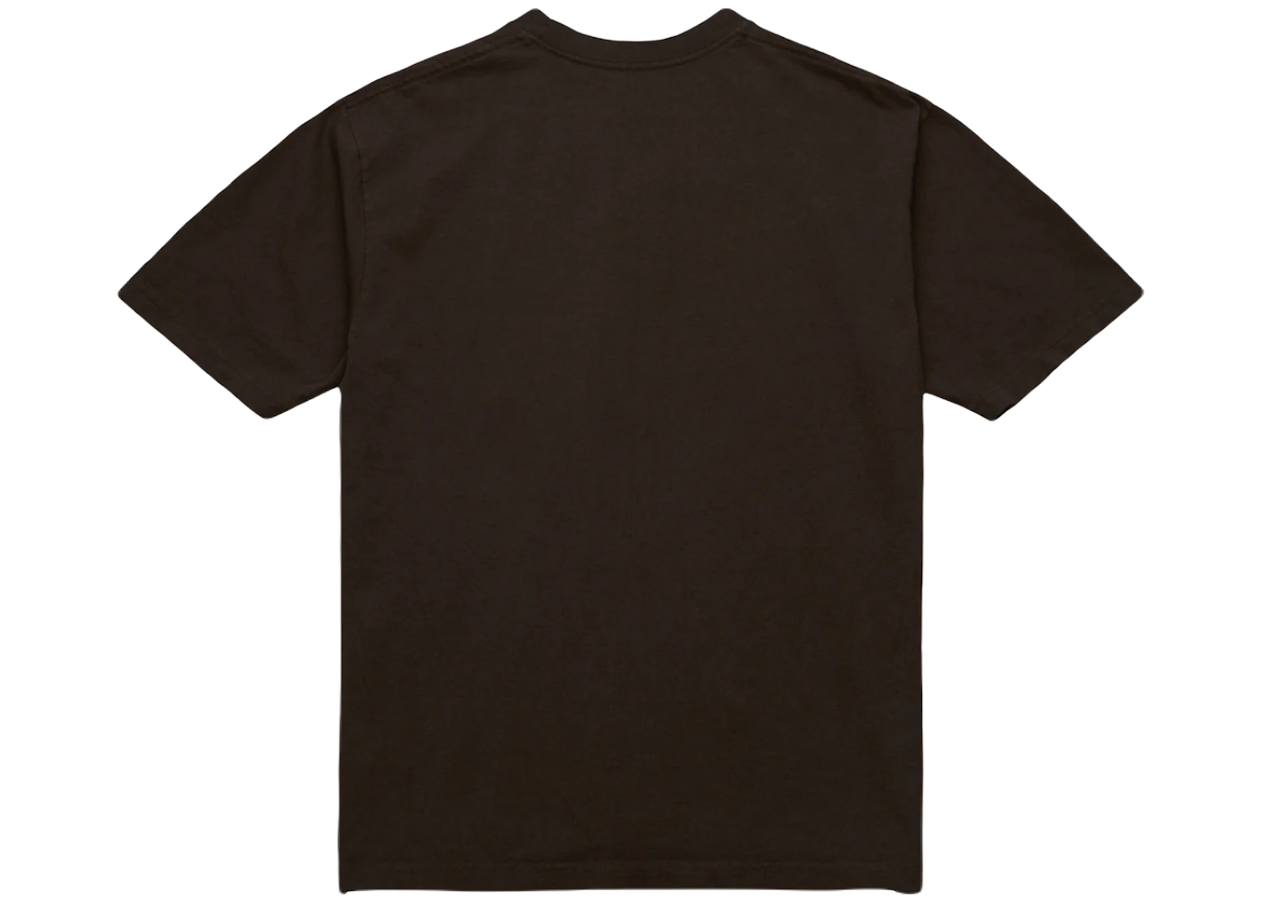 Travis Scott x Mitchell Ness Houston Cougars Seal T Shirt Brown