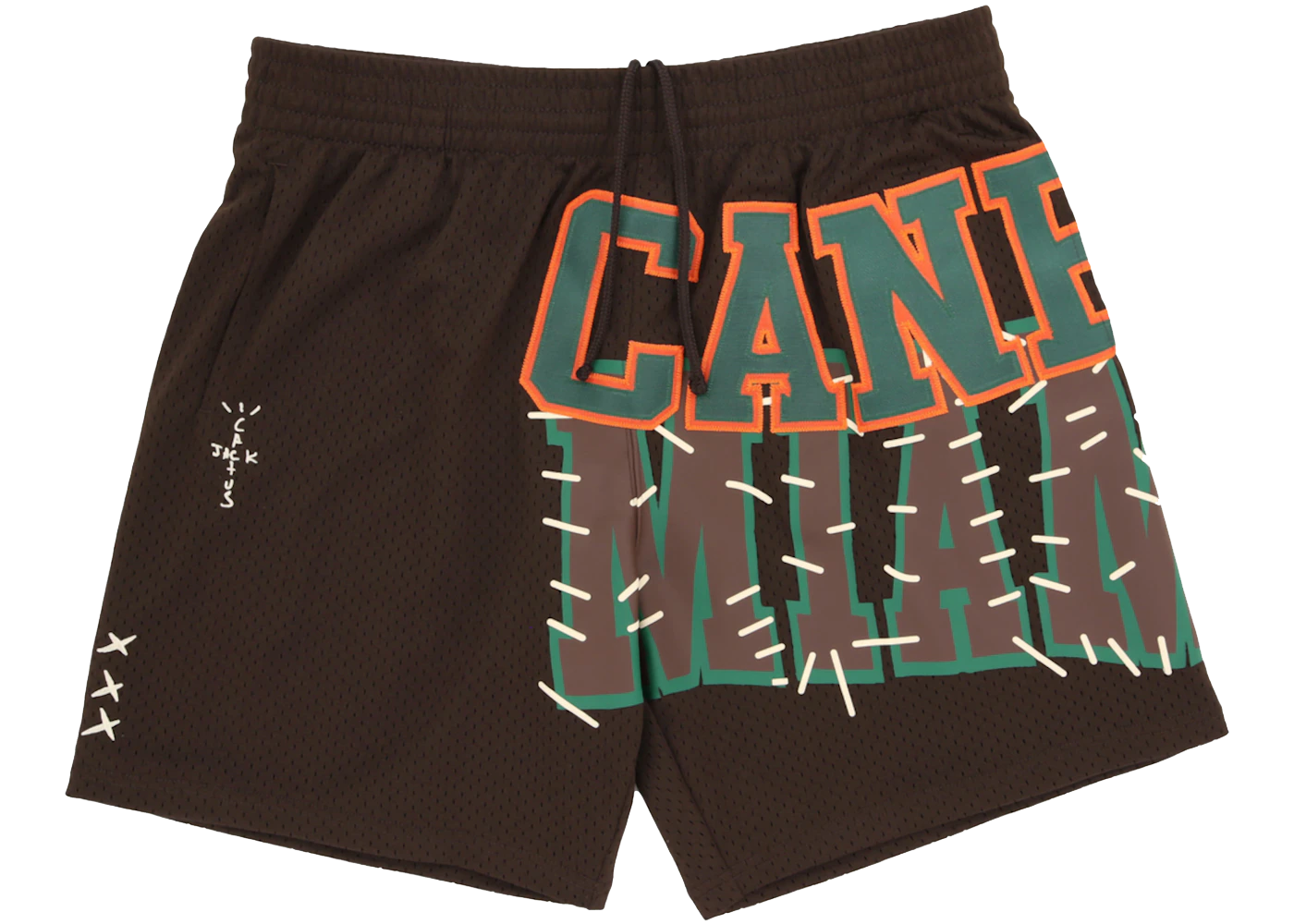 Travis Scott x Mitchell & Ness Texas Longhorns Basketball Shorts