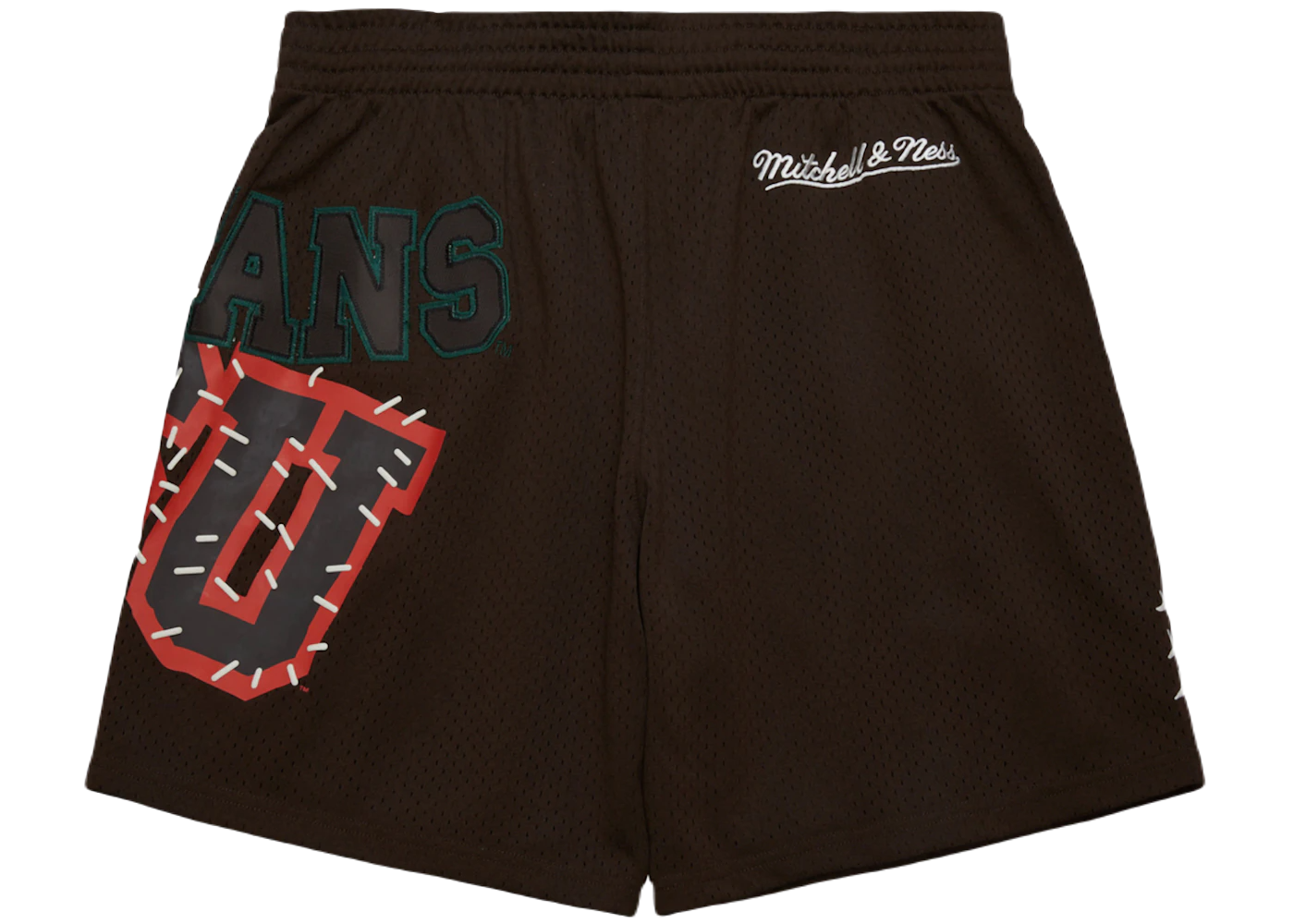 Travis Scott x Mitchell Ness Michigan State Spartans Basketball Shorts Brown