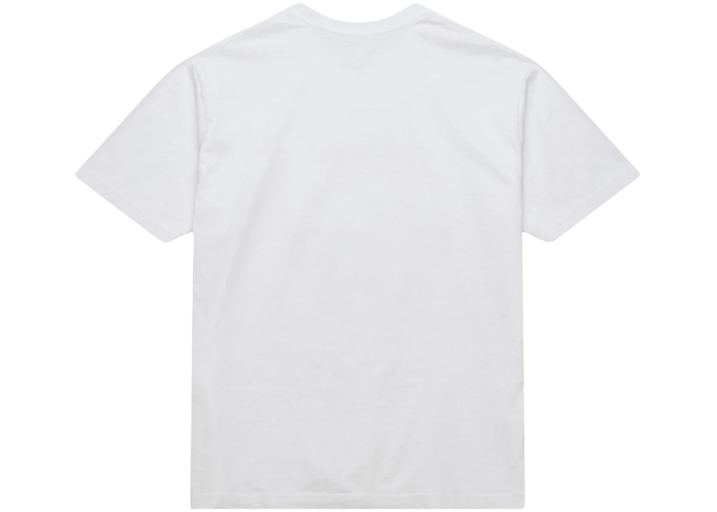 Travis Scott x Mitchell Ness Michigan State Spartans Hand Drawn T Shirt White