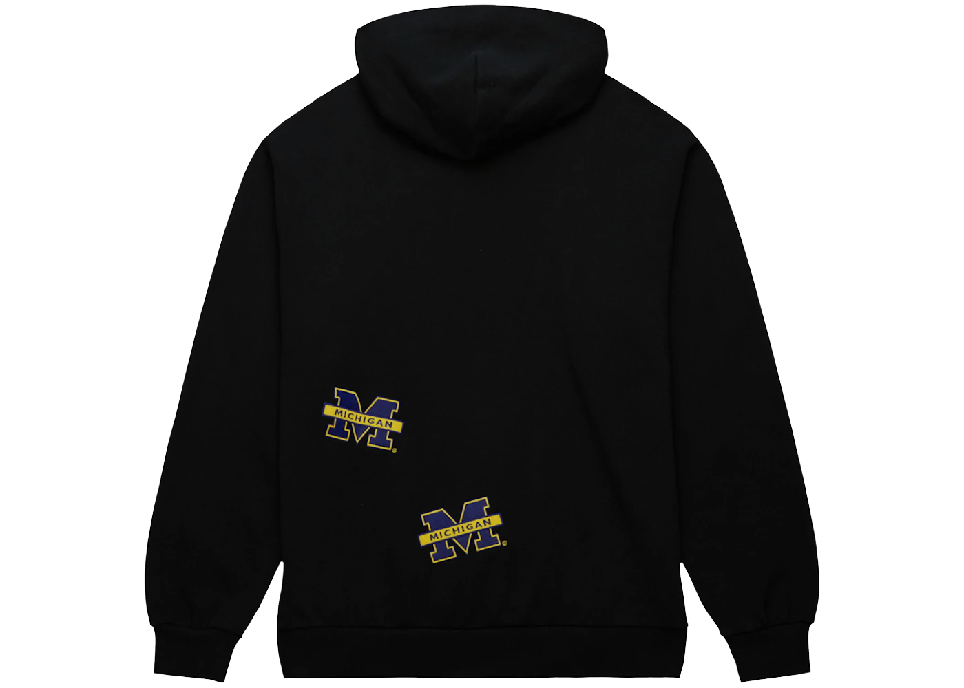 Travis Scott x Mitchell & Ness Michigan Wolverines Overlap Pullover Hoodie