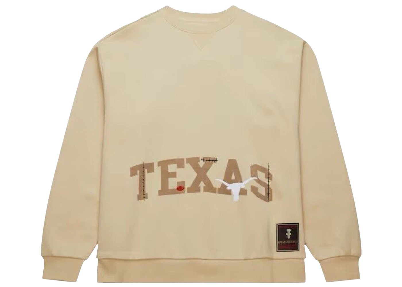 Travis Scott x Mitchell & Ness Texas Longhorns Pullover Sweatshirt
