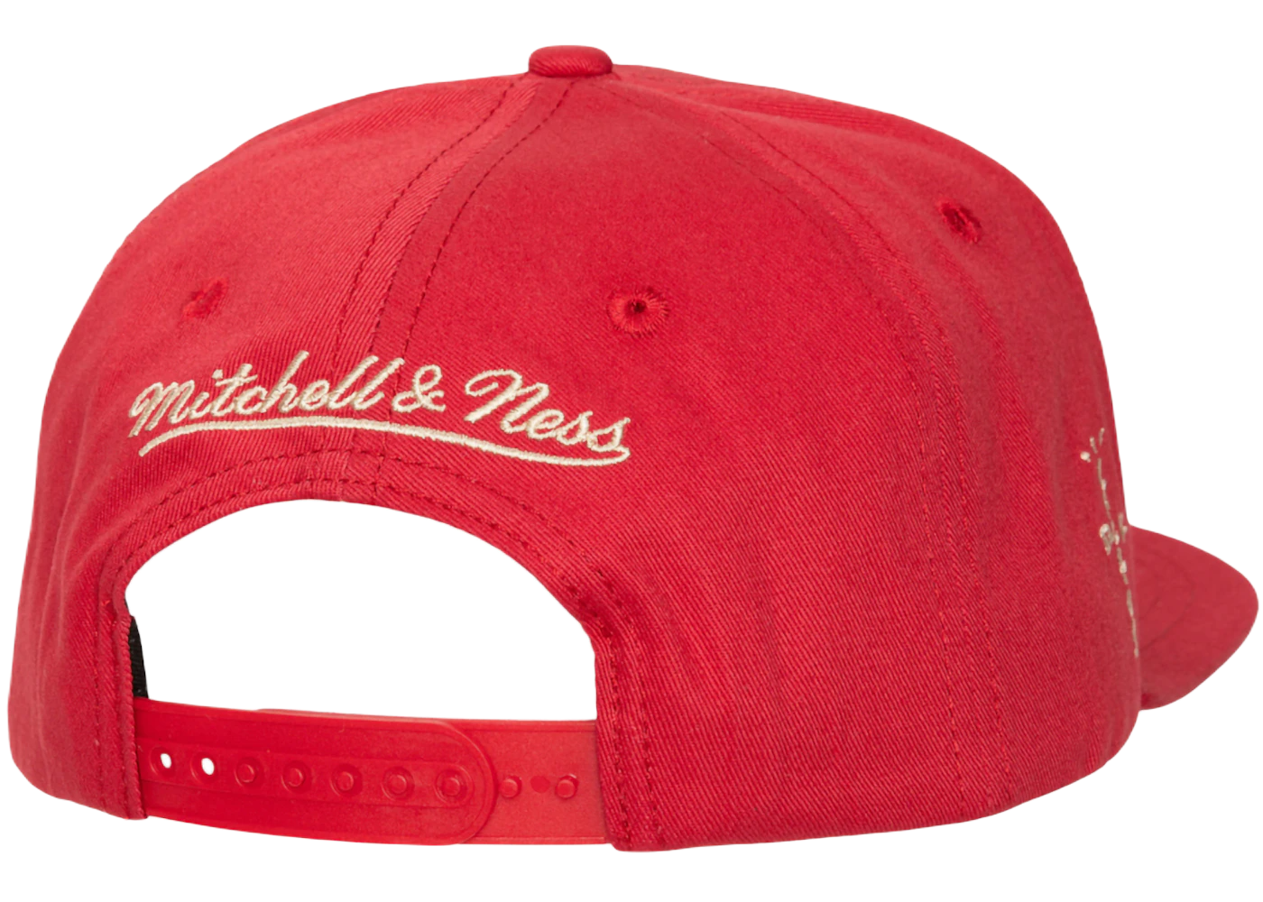 Travis Scott x Mitchell Ness USC Trojans Snapback Hat Red