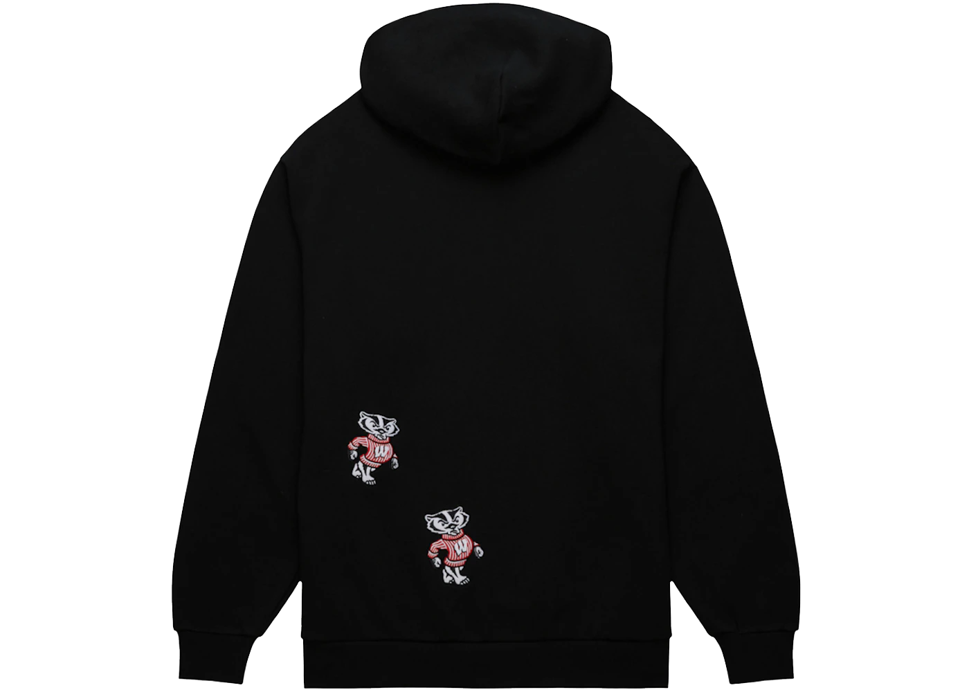 Travis Scott x Mitchell & Ness Wisconsin Badgers Overlap Pullover Hoodie