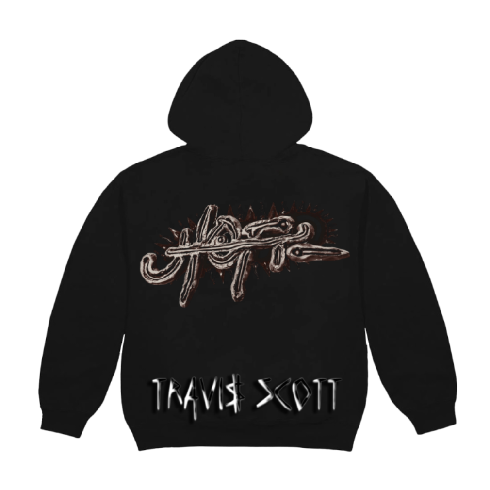 UTOPIA BLACK HOODIE