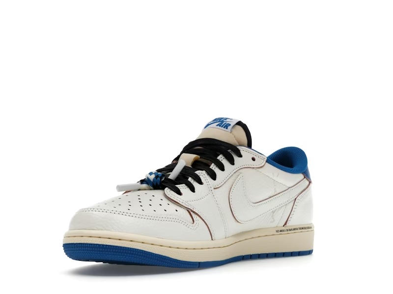 Jordan 1 Retro Low OG SP Fragment x Travis Scott Sail Military Blue Jordan 1 Retro Low OG SP Fragment x Travis Scott Sail Military Blue