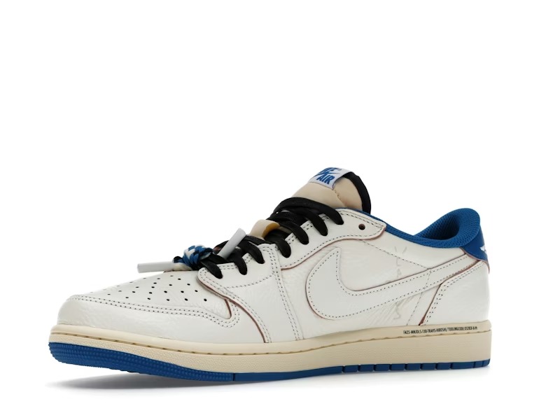 Jordan 1 Retro Low OG SP Fragment x Travis Scott Sail Military Blue Jordan 1 Retro Low OG SP Fragment x Travis Scott Sail Military Blue