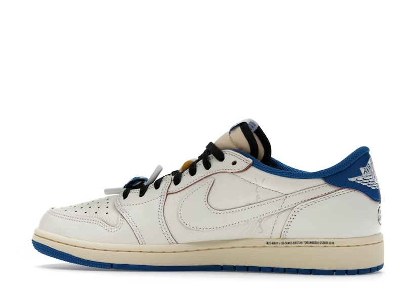 Jordan 1 Retro Low OG SP Fragment x Travis Scott Sail Military Blue Jordan 1 Retro Low OG SP Fragment x Travis Scott Sail Military Blue