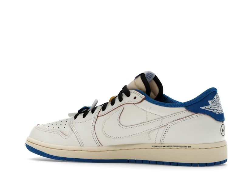 Jordan 1 Retro Low OG SP Fragment x Travis Scott Sail Military Blue Jordan 1 Retro Low OG SP Fragment x Travis Scott Sail Military Blue