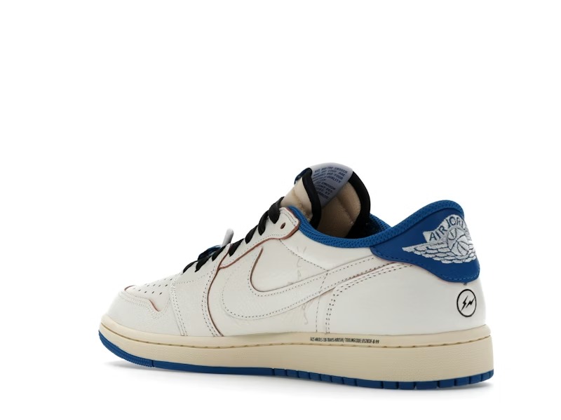 Jordan 1 Retro Low OG SP Fragment x Travis Scott Sail Military Blue Jordan 1 Retro Low OG SP Fragment x Travis Scott Sail Military Blue