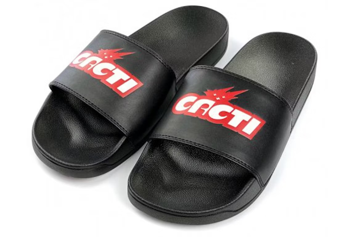 Travis Scott Cacti Slide Black Red