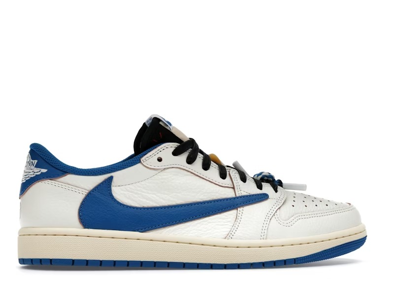 Jordan 1 Retro Low OG SP Fragment x Travis Scott Sail Military Blue Jordan 1 Retro Low OG SP Fragment x Travis Scott Sail Military Blue