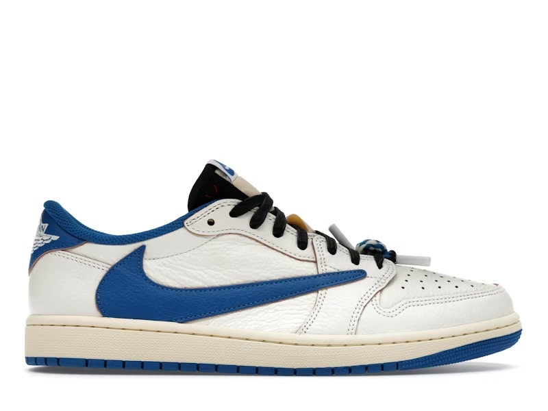 Jordan 1 Retro Low OG SP Fragment x Travis Scott Sail Military Blue Jordan 1 Retro Low OG SP Fragment x Travis Scott Sail Military Blue