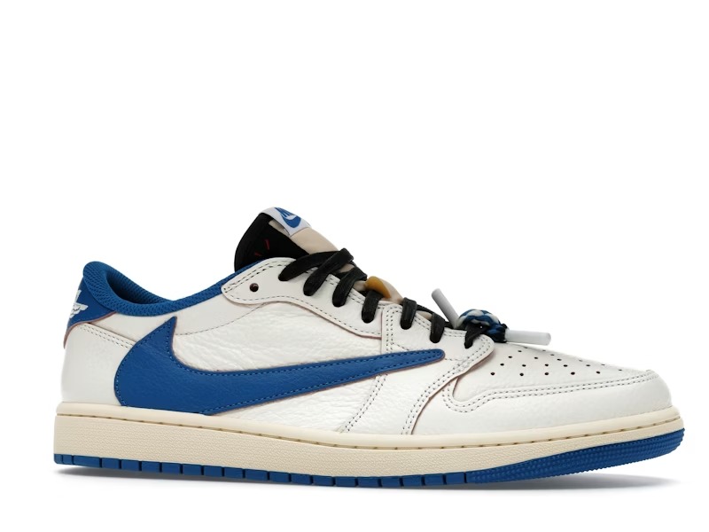 Jordan 1 Retro Low OG SP Fragment x Travis Scott Sail Military Blue Jordan 1 Retro Low OG SP Fragment x Travis Scott Sail Military Blue