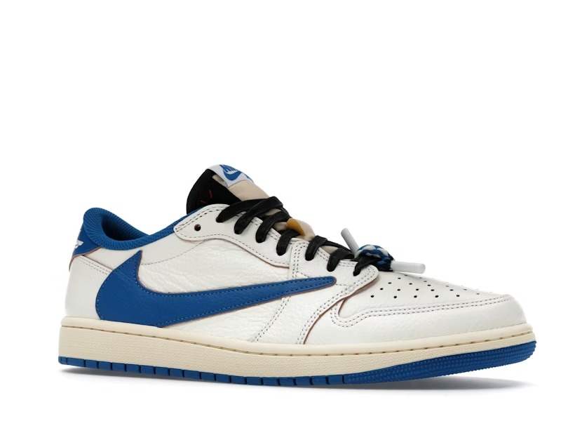Jordan 1 Retro Low OG SP Fragment x Travis Scott Sail Military Blue Jordan 1 Retro Low OG SP Fragment x Travis Scott Sail Military Blue