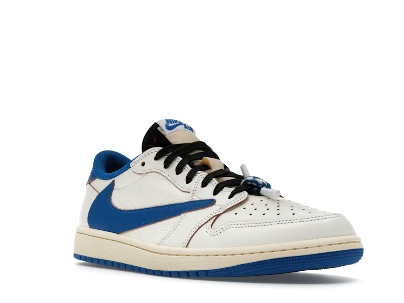 Jordan 1 Retro Low OG SP Fragment x Travis Scott Sail Military Blue Jordan 1 Retro Low OG SP Fragment x Travis Scott Sail Military Blue