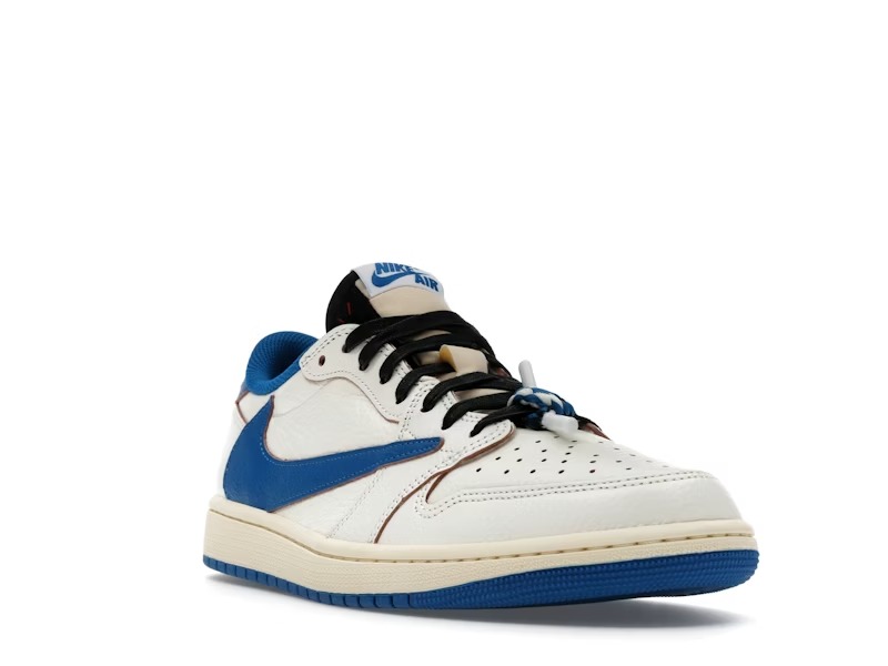 Jordan 1 Retro Low OG SP Fragment x Travis Scott Sail Military Blue Jordan 1 Retro Low OG SP Fragment x Travis Scott Sail Military Blue